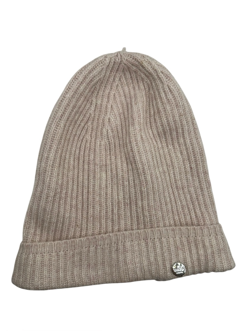 Norla Canada Cashmere Blend Ribbed Beanie Hat
